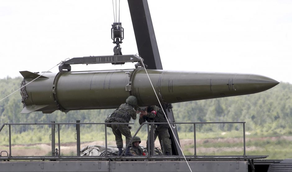 Rusija patvirtino „Iskander“ raketų dislokavimą Kaliningrade