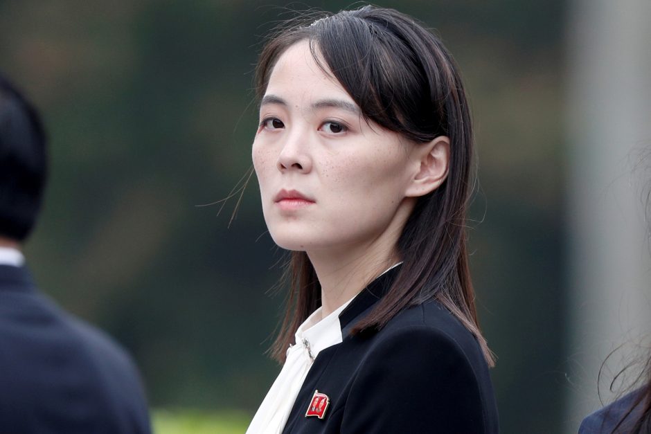 Š. Korėjos lyderio sesuo priekaištauja P. Korėjos prezidentui dėl raketų bandymo