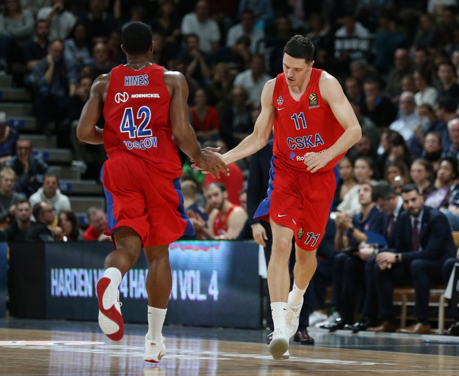 Staigmena Prancūzijoje – ASVEL krepšininkai palaužė Maskvos CSKA