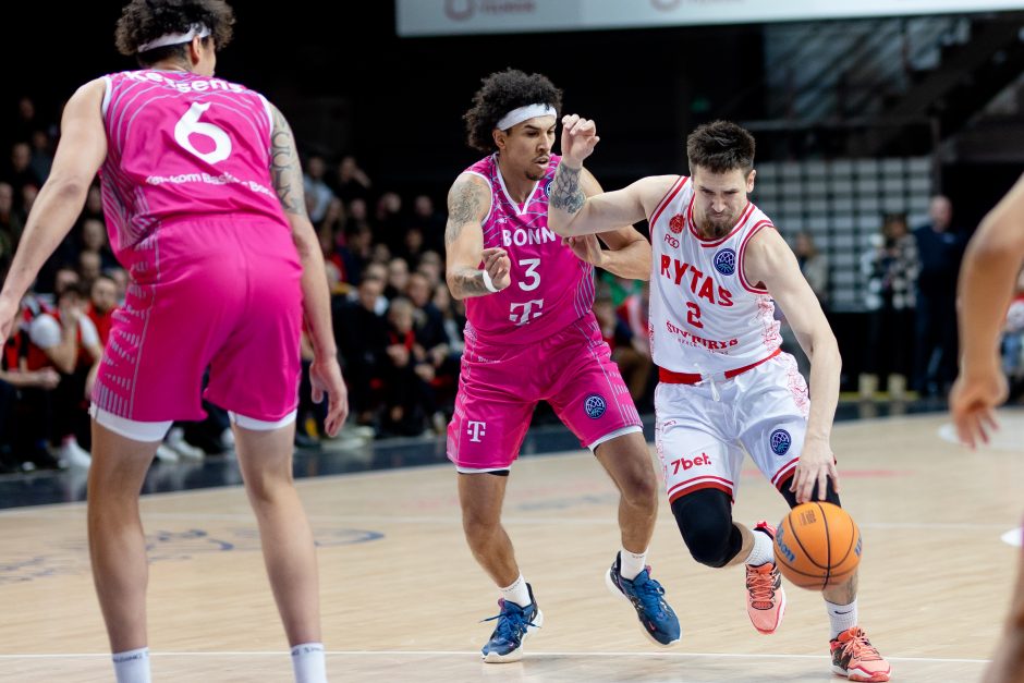 FIBA Čempionų lyga: Vilniaus „Rytas“ – Bonos „Telekom Baskets“ 79:86