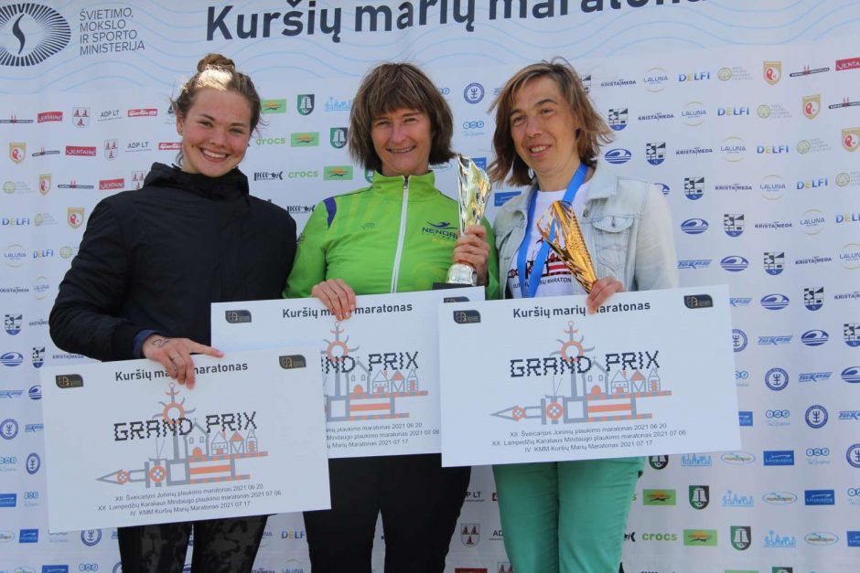 Kuršių marių plaukimo maratonas: brolių triumfas ir du rekordai 