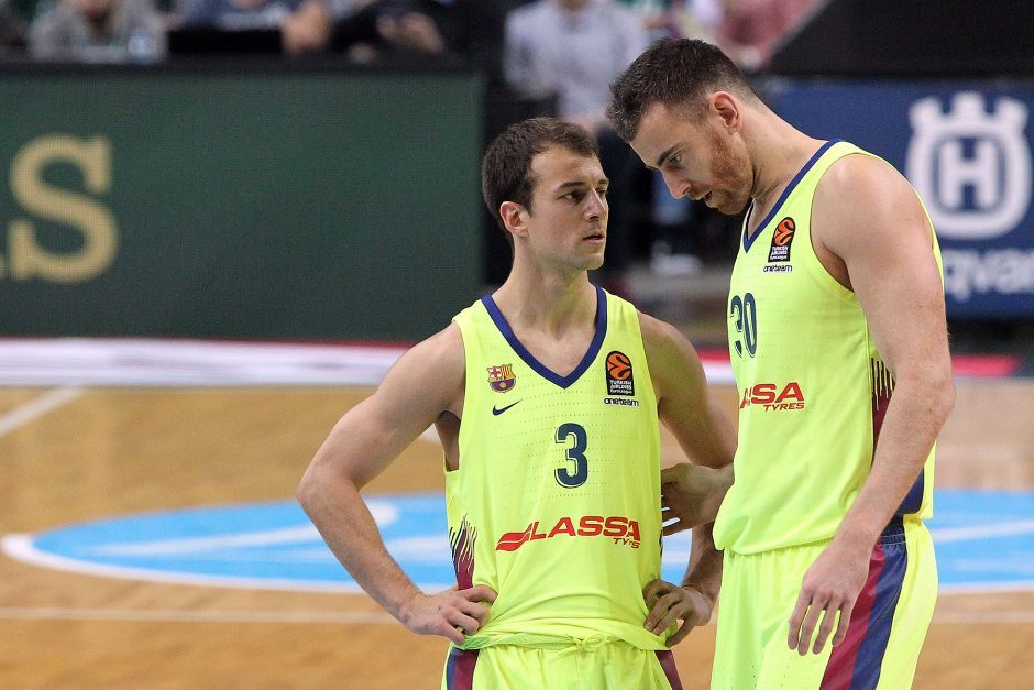 „Barcelona“ ir „Anadolu Efes“ klubų dvikovoje prireiks penktų rungtynių