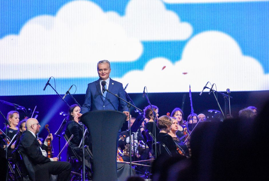 Prezidentas dalyvavo Mokytojų dienai skirtame koncerte