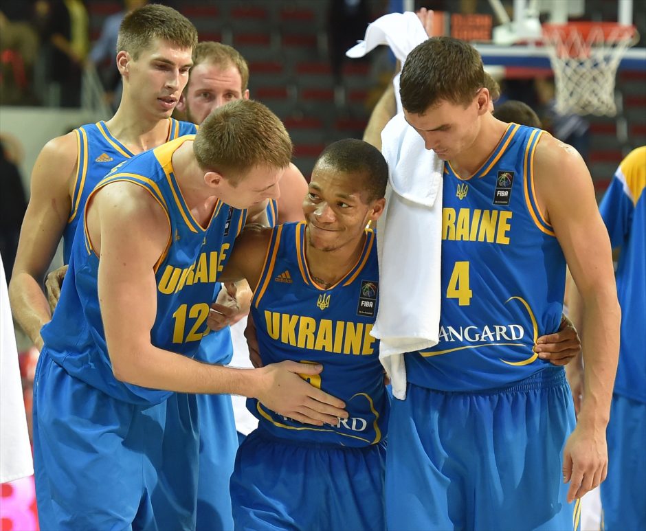 Ukrainos rinktinė Rygoje palaužė Latvijos krepšininkus
