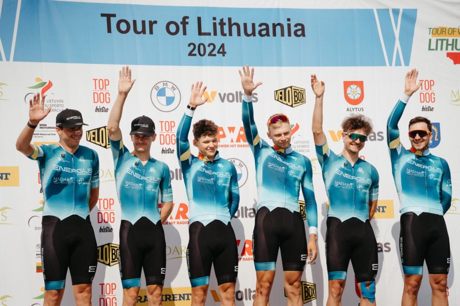 „Tour of Lithuania“: „Energus“ dviratininkas R. Kmieliauskas iškovojo 6-ąją vietą