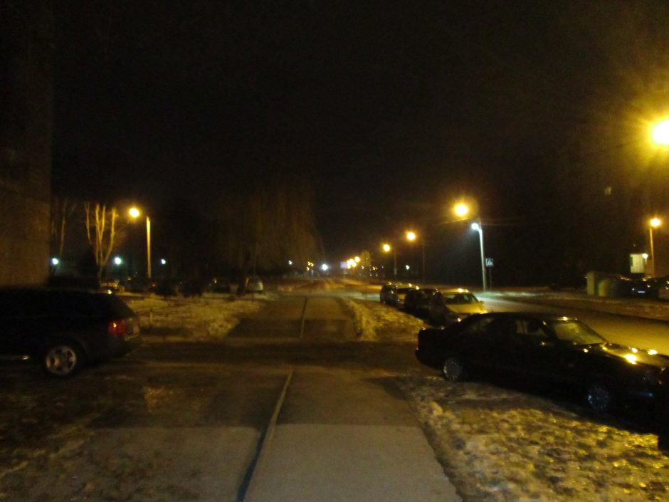 Naktis Kalniečiuose: per valandą gatvėje sutikau vos vieną žmogų