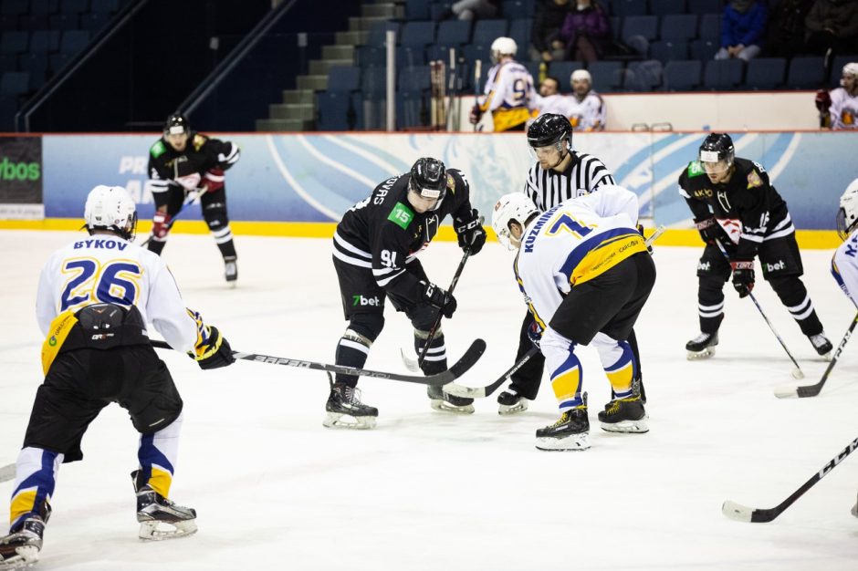 Dar kartą varžovus sutriuškinę „7bet-Hockey Punks“ užsitikrino pirmą vietą reguliariame sezone