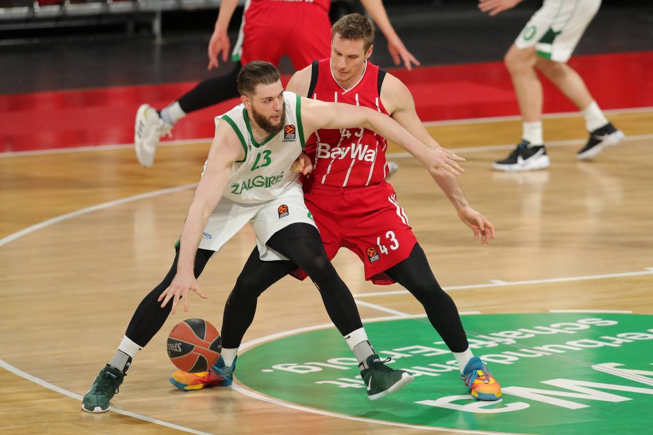 „Žalgiris“ apmaudžiai krito Miunchene