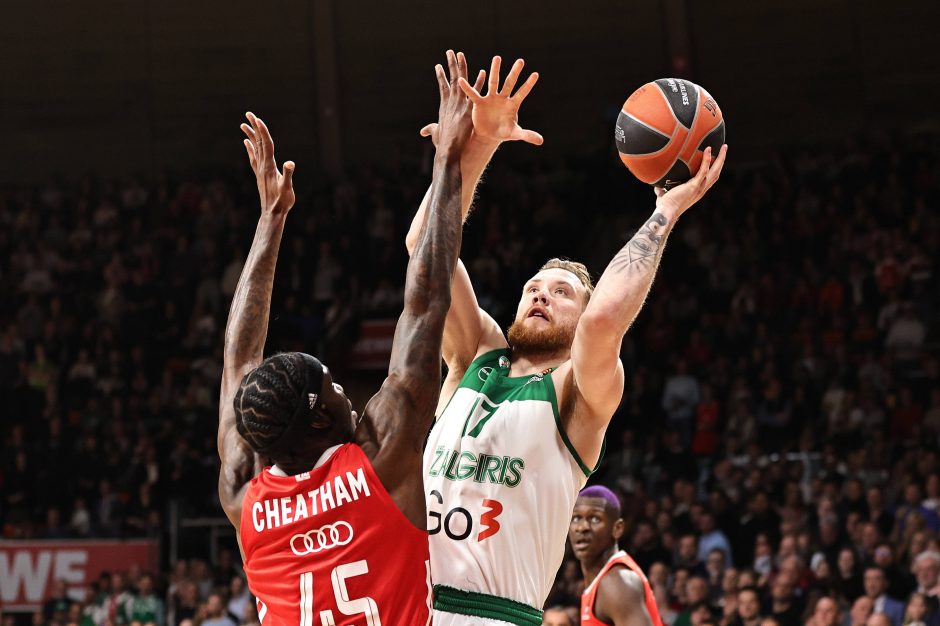 „Žalgiris“ įveikė „Bayern“ ir pateko į Eurolygos atkrintamąsias!