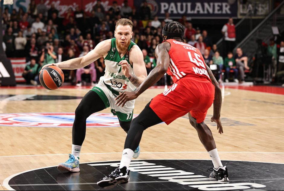 „Žalgiris“ įveikė „Bayern“ ir pateko į Eurolygos atkrintamąsias!