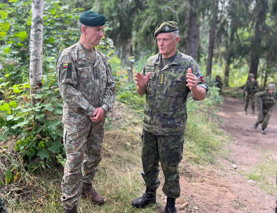 V. Rupšys žada siųsti karininkus į Suomiją mokytis pritraukti šauktinius ir rezervistus