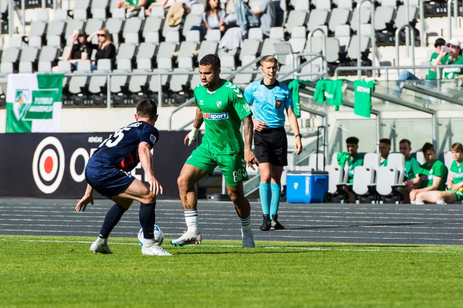 „Kauno Žalgirio“ futbolininkai nutraukė pralaimėjimų seriją