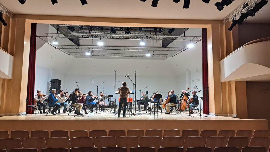 Klaipėdos kamerinio orkestro pirmasis šių metų nuotykis – vinilo įrašai