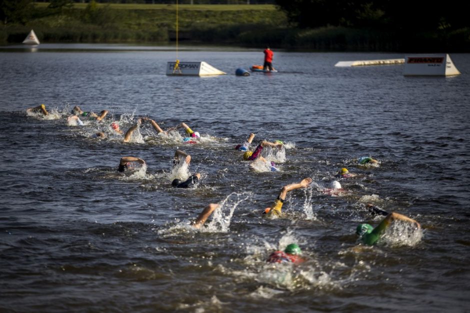 Karštame Jonavos triatlone triumfavo G. Pajėda ir profesionalė iš Belgijos