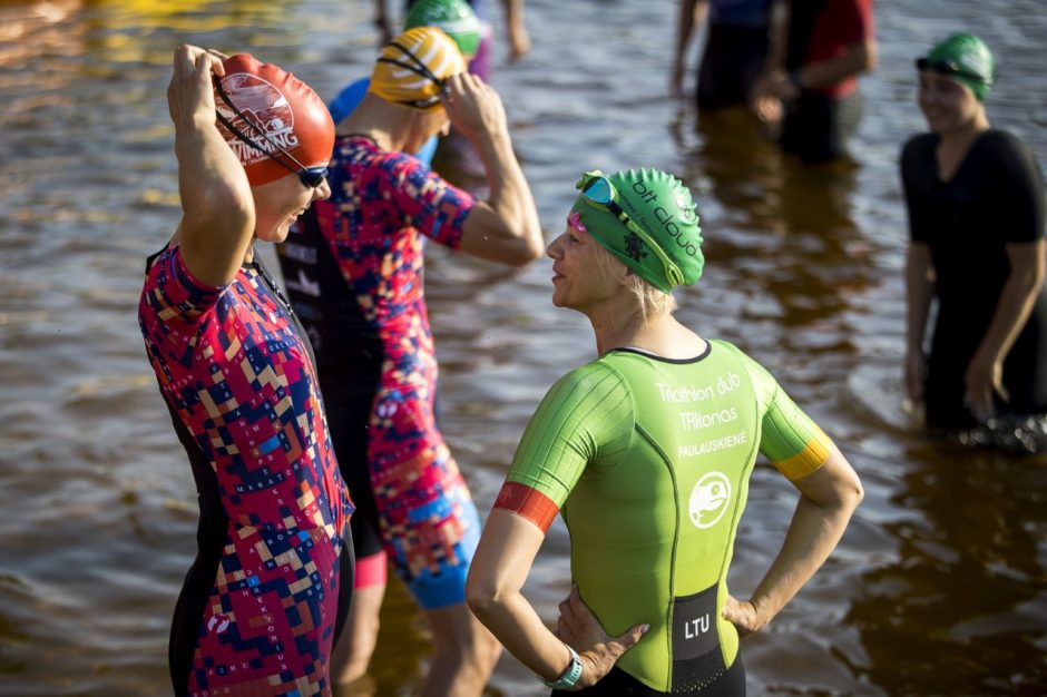 Karštame Jonavos triatlone triumfavo G. Pajėda ir profesionalė iš Belgijos