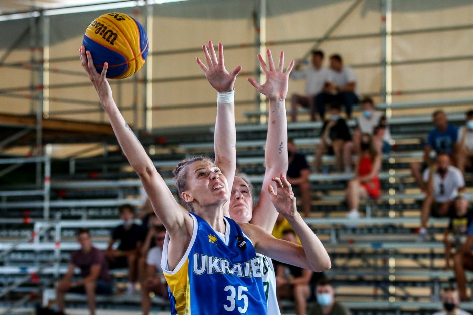 Tautų lygos pirmajame etape – Lietuvos 3×3 rinktinių triumfas