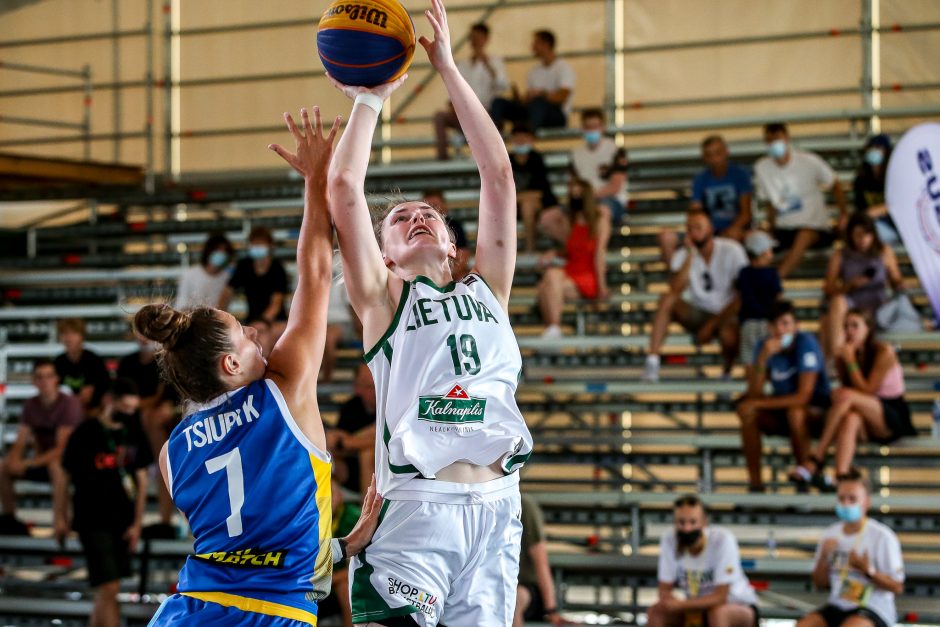 Tautų lygos pirmajame etape – Lietuvos 3×3 rinktinių triumfas