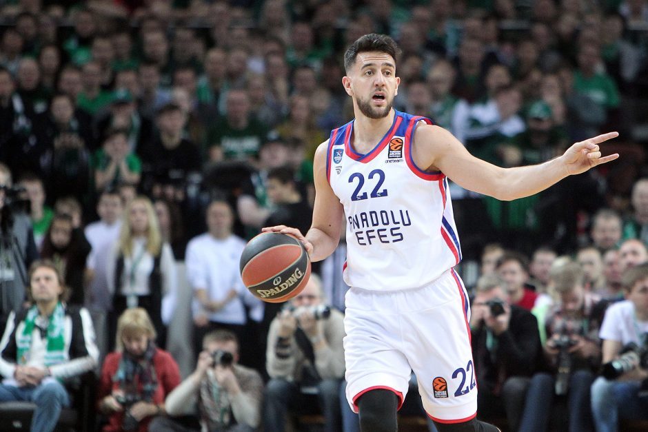 Eurolygoje – „Anadolu Efes“ ir „Chimki“ komandų pergalės