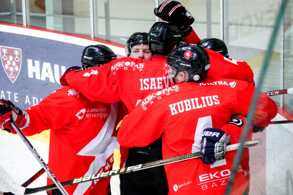 Lietuvos ledo ritulio čempionato finalo serija prasidėjo „Energijos“ pergale