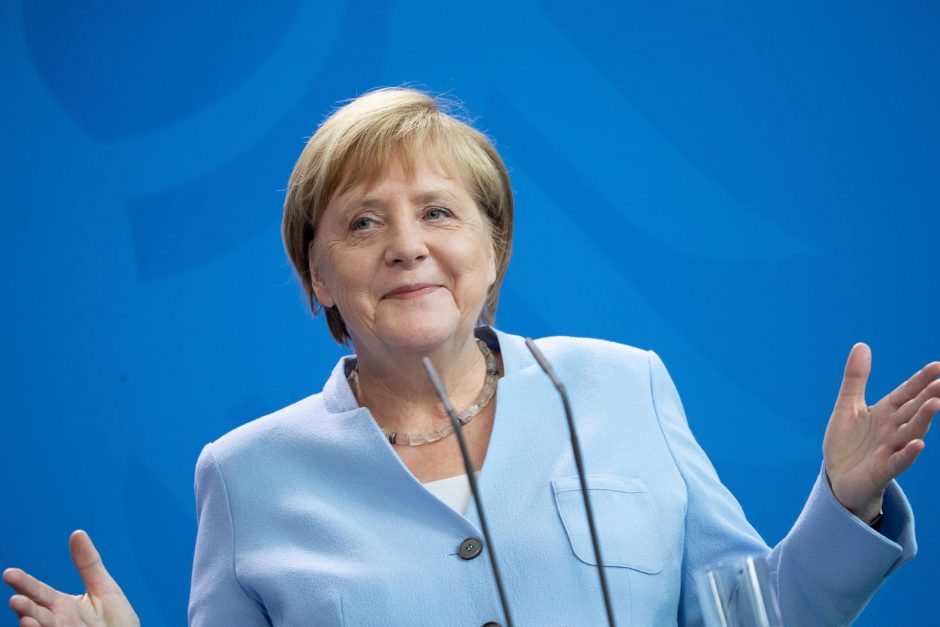 A. Merkel nusivylusi susitarimų dėl Rytų Ukrainos įgyvendinimu