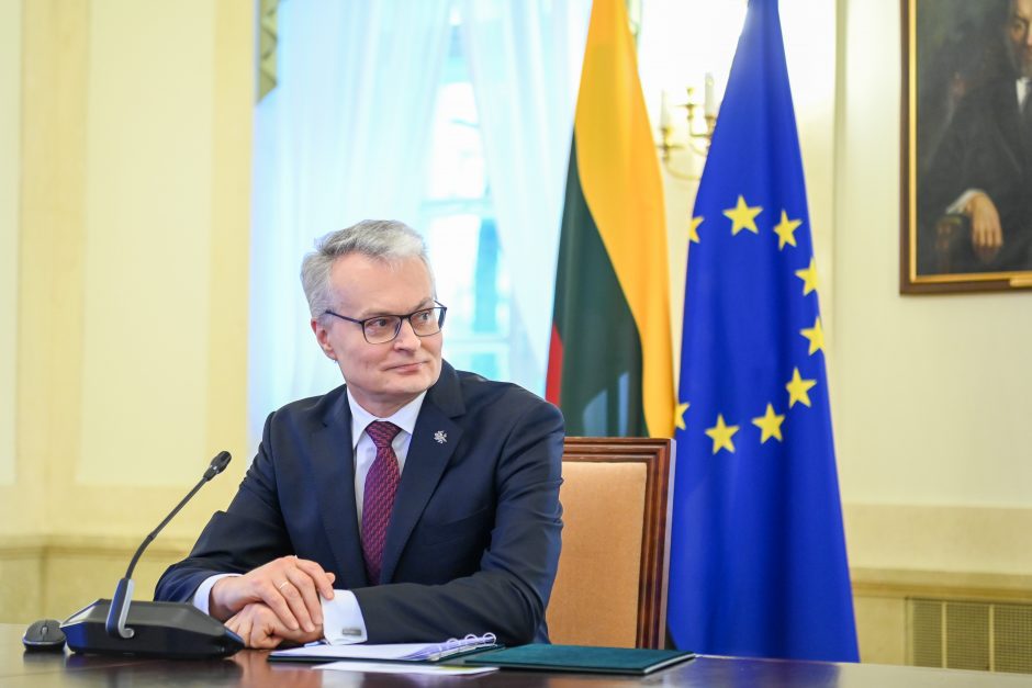 G. Nausėda pristatė Lietuvos užsienio politikos prioritetus