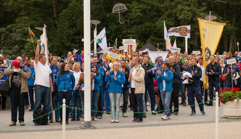 Palangoje – jubiliejinės Rotary sporto žaidynės