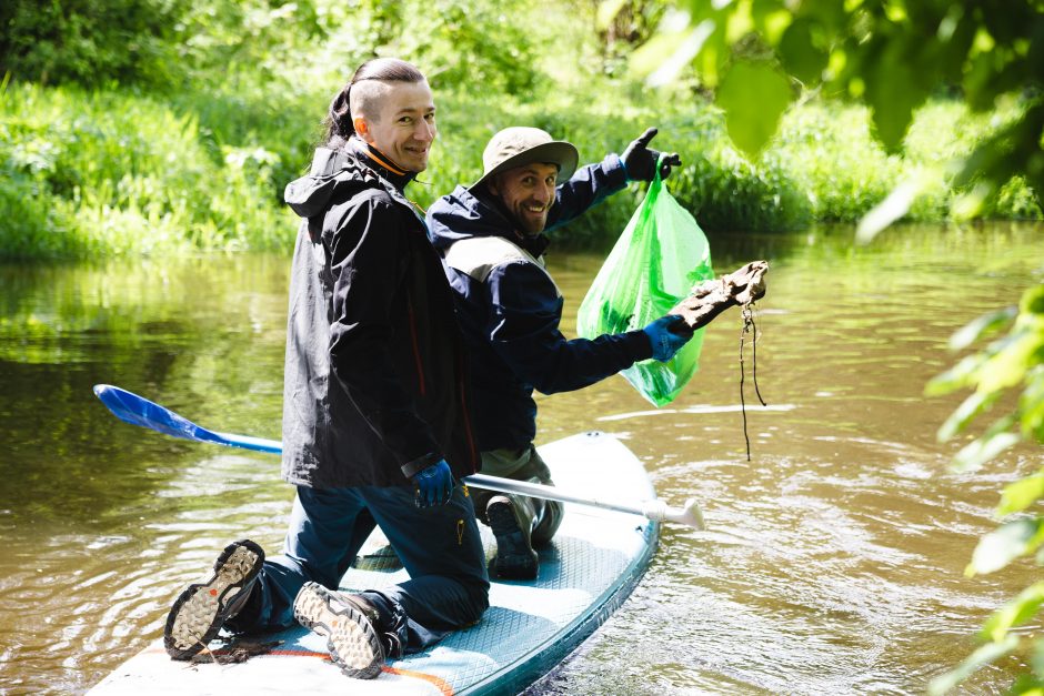 Šimtas savanorių komandų tvarkė per 50 vandens telkinių