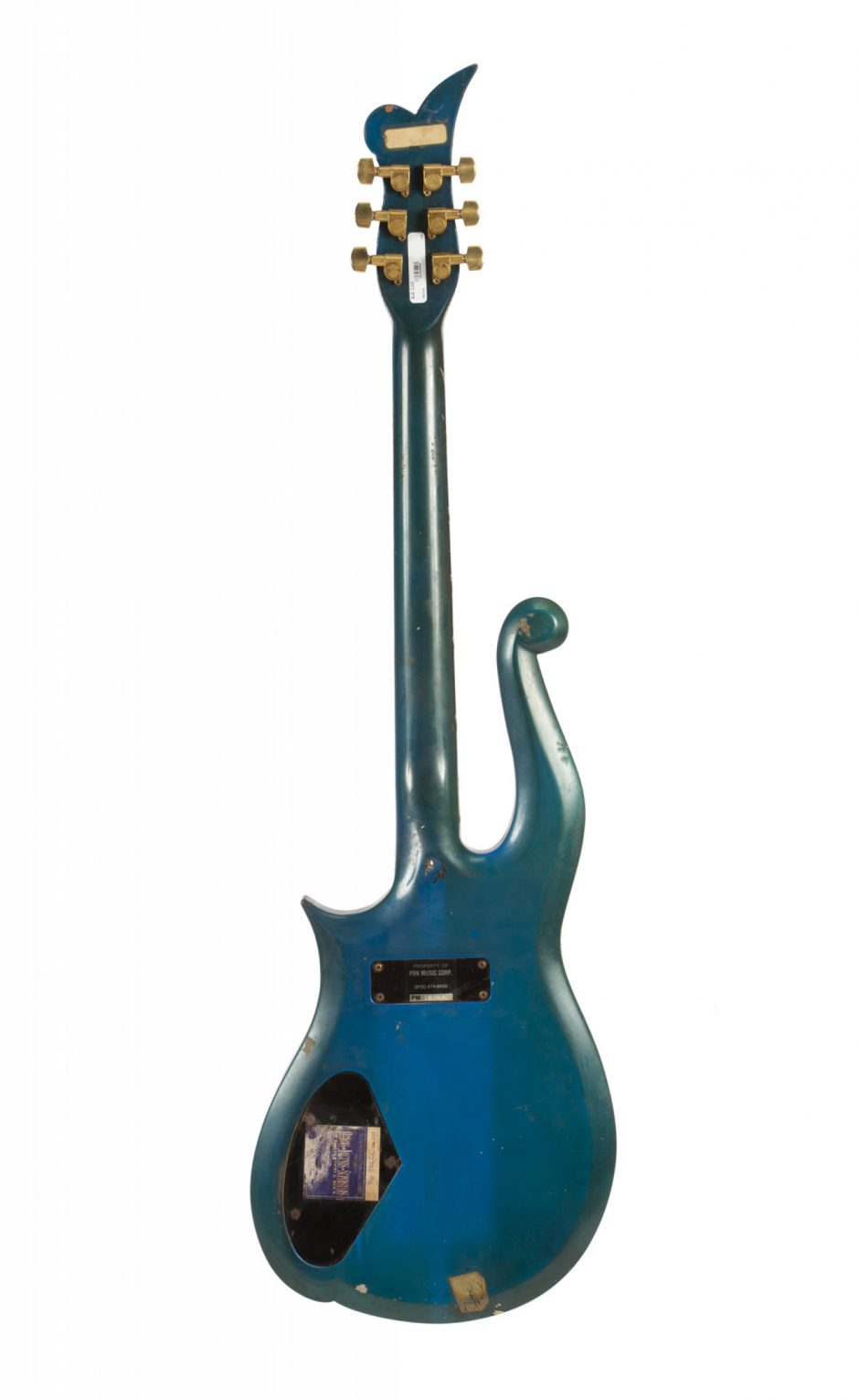 Aukcione parduodama legendinė Prince‘o gitara „Blue Angel“