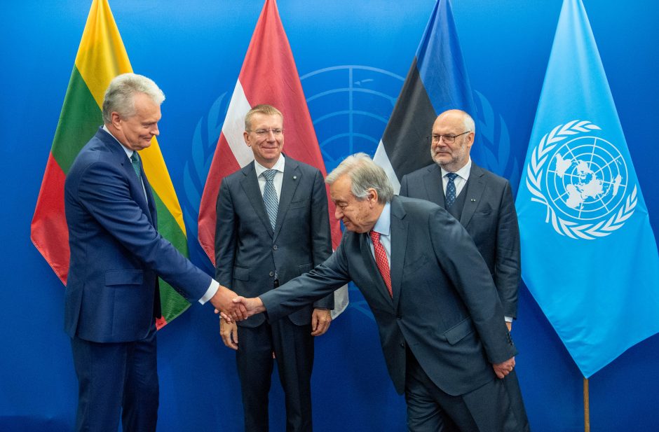 Prezidentas: JT vaidmuo yra esminis suvaldant Rusijos karo Ukrainoje pasekmes