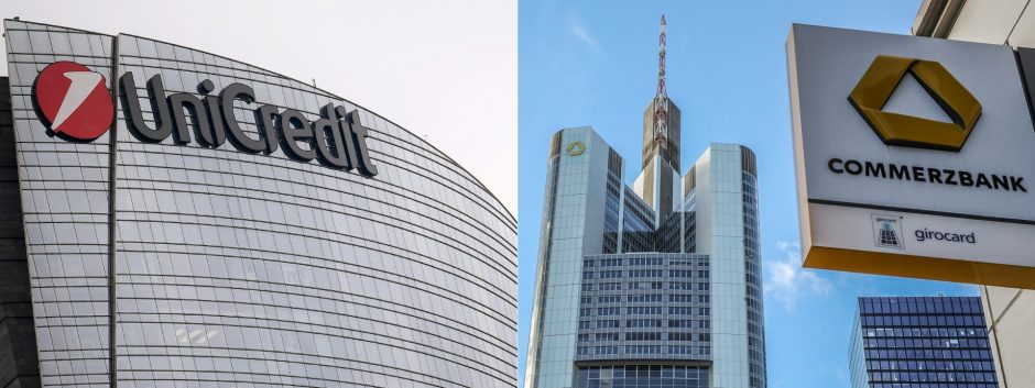 „UniCredit“ vadovas prabilo apie galimą „Commerzbank“ perėmimą 