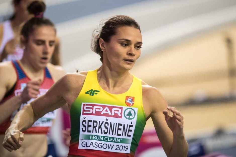 Bėgikė A. Šerkšnienė tapo Šveicarijos vicečempione