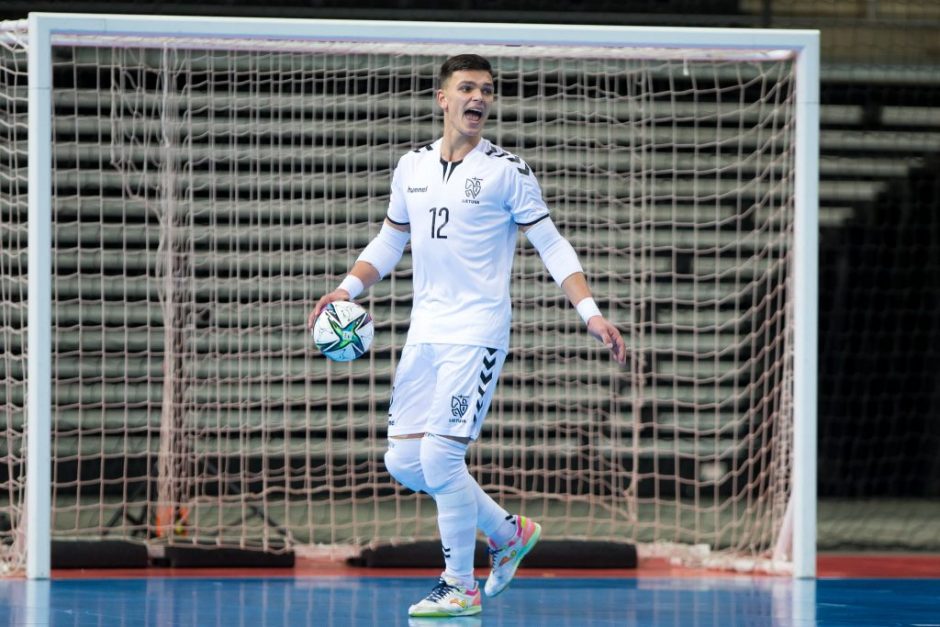 Armėnijoje – Lietuvos futsal rinktinės pergalė prieš Baltarusiją