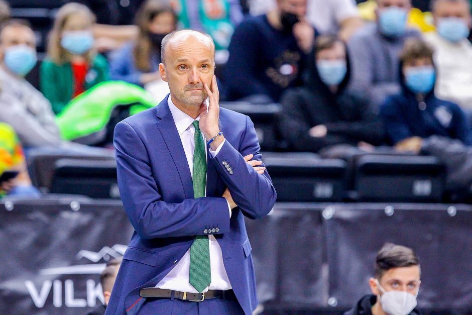 „Žalgirio“ treneris: nebesiskundžiu, progresas yra