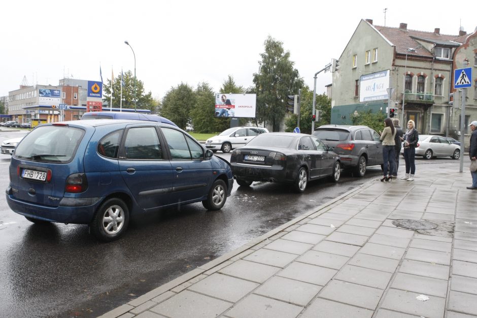 Klaipėdoje ketvirtadienio avarijose virė ginčai