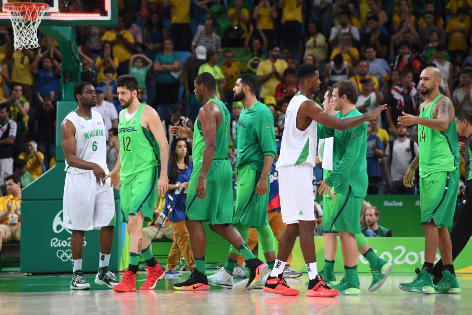 Nugalėję Nigeriją Brazilijos krepšininkai laukia ispanų malonės