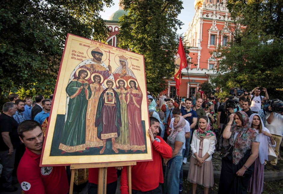 Rusijoje nesiliauja protestai dėl filmo apie caro Nikolajaus romaną