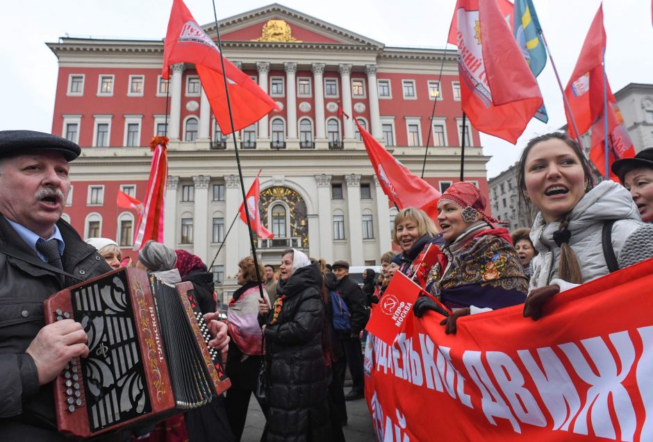 Maskva vengia minėti 1917-ųjų bolševikų revoliucijos metines