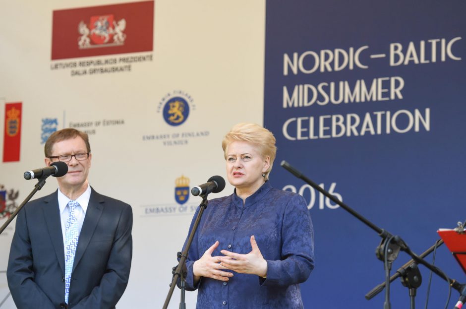 Vidurvasario šventė sujungė Baltijos ir Šiaurės šalis