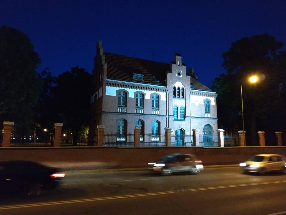 Istorinius Klaipėdos pastatus apšvietė be didelių investicijų
