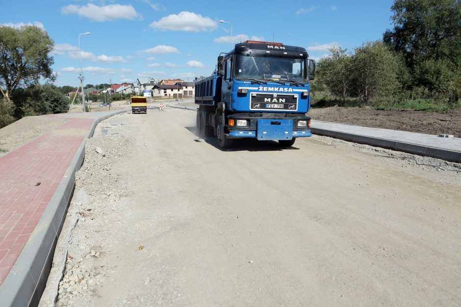 Eismą Joniškės gatve atnaujins spalį