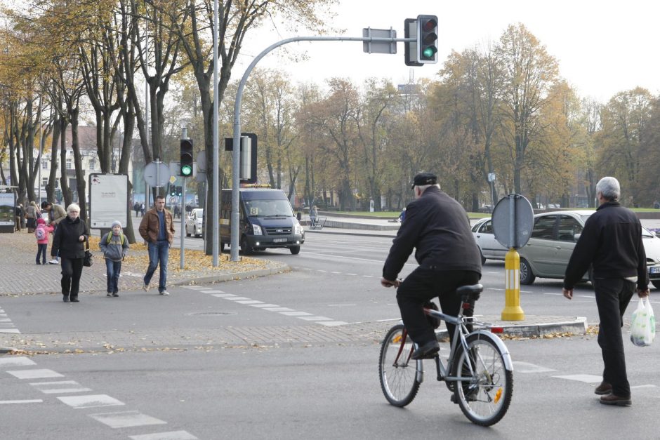 Klaipėdos dviratininkams rengia egzaminą