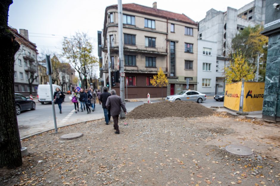 Centrinės gatvės išraustos: kada baigsis remontas?