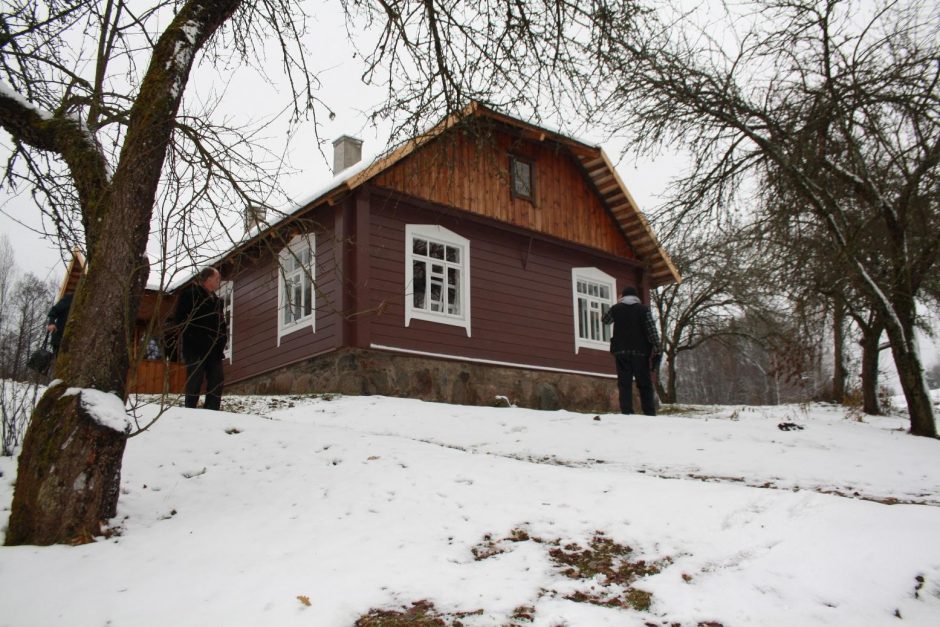 Aukštaitijos nacionaliniame parke atidarytas Salų etnoarchitektūrinis kaimas