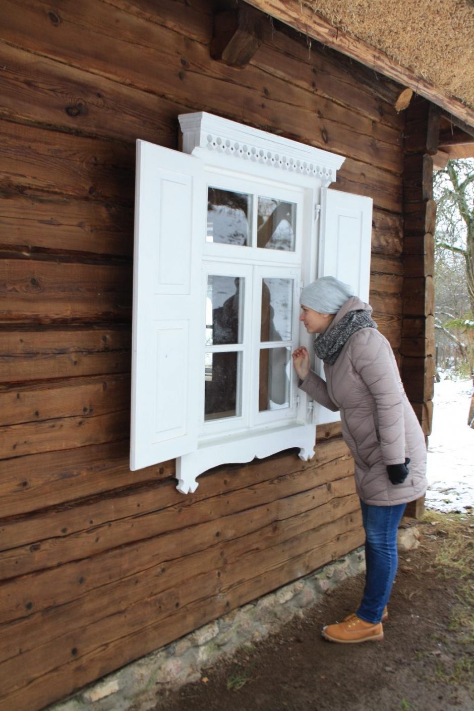 Aukštaitijos nacionaliniame parke atidarytas Salų etnoarchitektūrinis kaimas