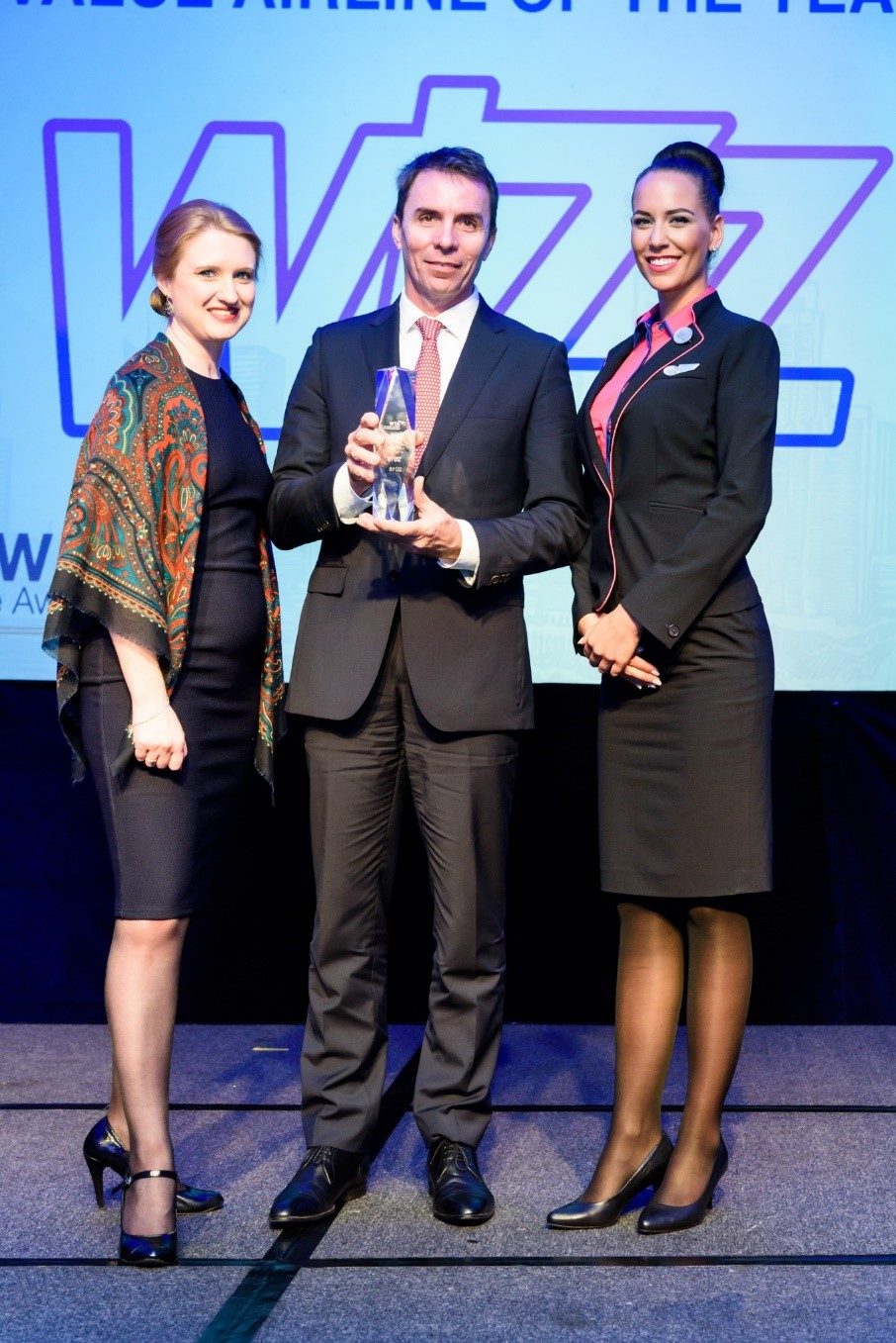 Vertingiausios oro linijų bendrovės titulą pelnė „Wizz Air“