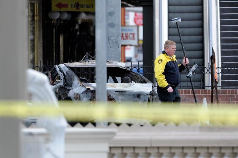 Las Vegase per susišaudymą iš automobilių žuvo trys žmonės