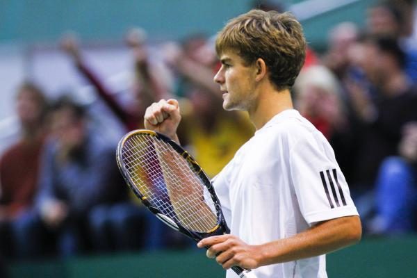 Laurynas Grigelis - ITF serijos vyrų teniso turnyro Prancūzijoje ketvirtfinalyje