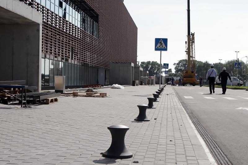 Klaipėdos arenos statybos – vėl be pabaigos