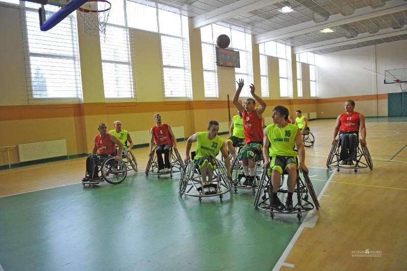 Vilniaus neįgalieji krepšininkai iškovojo bronzą (foto)