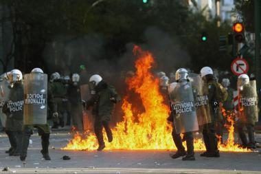 Graikija išgyveno dar vieną neramumų dieną